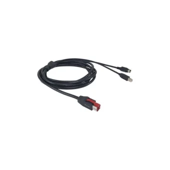 Equip USB 2.0 Cable USB-B male - USB-B male Μαύρο 3m 128823