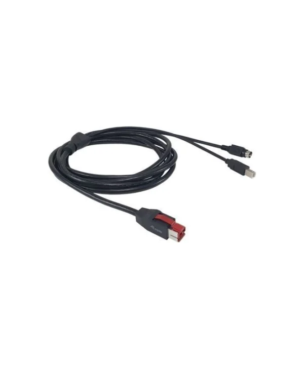 Equip USB 2.0 Cable USB-B male - USB-B male Μαύρο 3m 128823