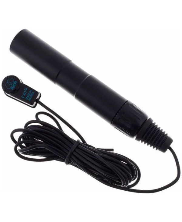 AKG C411 PP Πυκνωτικό Μικρόφωνο XLR Shock Mounted για Studio 030-03-167
