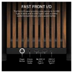 Corsair FRAME 4000D WOOD RS Gaming Midi Tower Κουτί Υπολογιστή με Πλαϊνό Παράθυρο Black/Walnut CC-9011340-WW - Image 3
