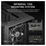 Corsair FRAME 4000D WOOD RS Gaming Midi Tower Κουτί Υπολογιστή με Πλαϊνό Παράθυρο Black/Walnut CC-9011340-WW - Image 7