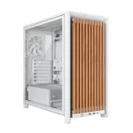 Corsair FRAME 4000D WOOD RS Gaming Midi Tower Κουτί Υπολογιστή με Πλαϊνό Παράθυρο White/Oak CC-9011341-WW