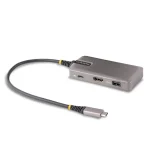 StarTech USB-C Docking Station με HDMI 4K Γκρι (S55169837) 104B-USBC-MULTIPORT