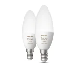 Philips Smart Λάμπες LED 5.3W για Ντουί E14 RGBW 470lm 2τμχ 929002294205