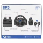 Blade BR5 Τιμονιέρα με Μοχλό Ταχυτήτων και Πετάλια για PC / PS5 με 270° Περιστροφής 8436563095061 - Image 5