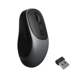 Keychron BM24 BM24-C61 Ασύρματο Εργονομικό Bluetooth Ποντίκι Γκρι