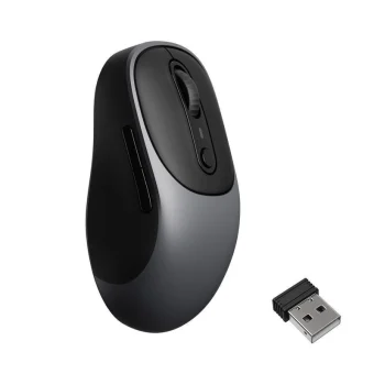 Keychron BM24 BM24-C61 Ασύρματο Εργονομικό Bluetooth Ποντίκι Γκρι
