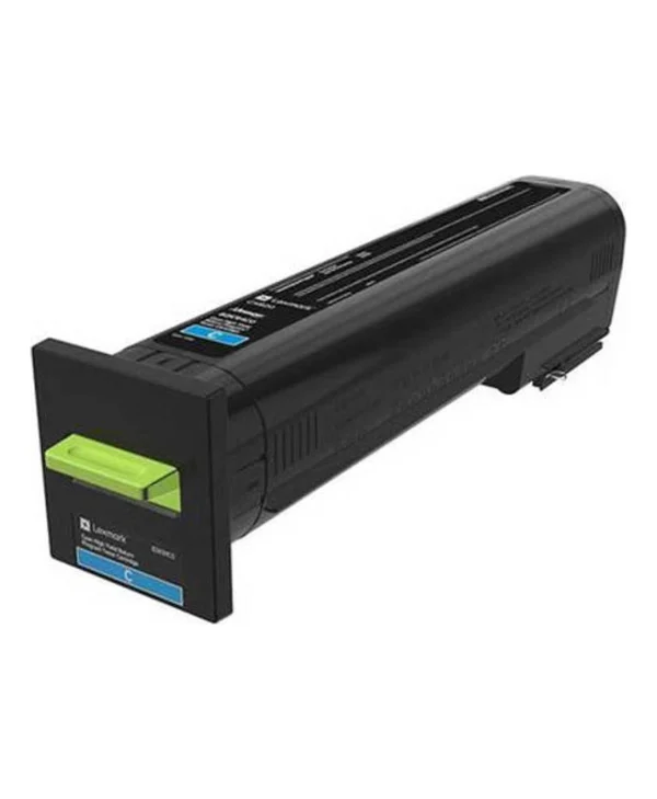 Lexmark 72K20C0 Γνήσιο Toner Laser Εκτυπωτή Κυανό/Μαύρο Return Program 8000 Σελίδων 72K20C0