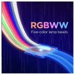 Govee Led Light Strip Rgbicww Smart Wifi Bt W Protective Coatin A61F10H1 - Image 4