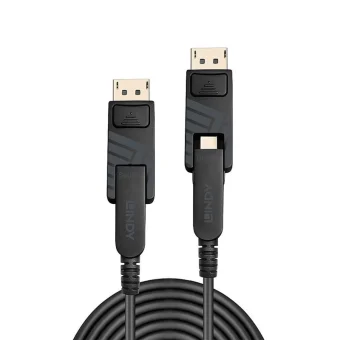 Lindy Cable mini DisplayPort male - mini DisplayPort male 30m Μαύρο (38482)