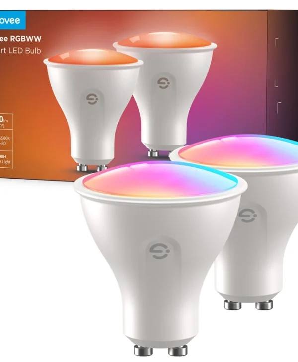 Govee Smart Λάμπες LED για Ντουί GU10 RGBW 400lm 2τμχ B600D3C1