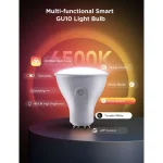 Govee Smart Λάμπες LED για Ντουί GU10 RGBW 400lm 2τμχ B600D3C1 - Image 13