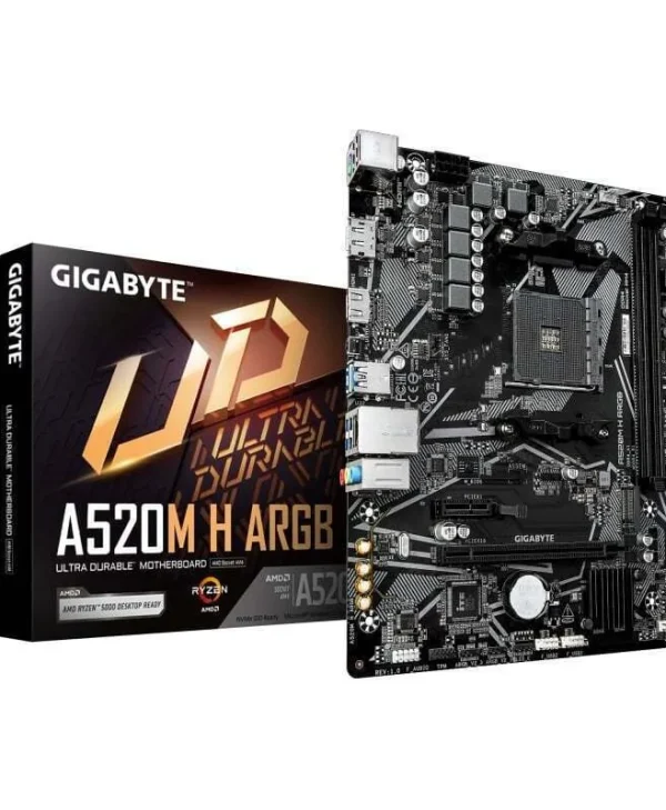 Gigabyte A520M H ARGB Motherboard Micro ATX με AMD AM4 Socket