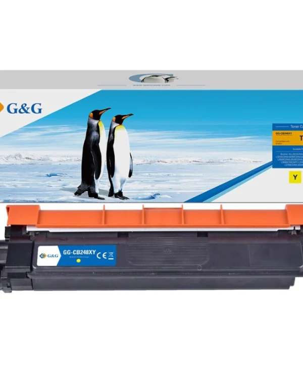 Premium G&g Toner 1k Brother Tn 248 Yellow Tn-248y Tn248y 21410