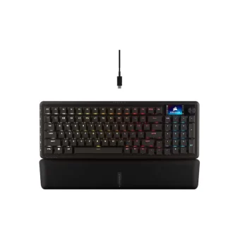 Corsair Vanguard 96 Ασύρματο Gaming Μηχανικό Πληκτρολόγιο 96% με Corsair MLX Plasma διακόπτες και RGB φωτισμό (Αγγλικό US) CH-91F901E-NA