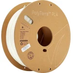 Polymaker Polyterra PLA 3D Printer Filament 1.75mm Cotton White 1kg 1τμχ (Spool) PM70822