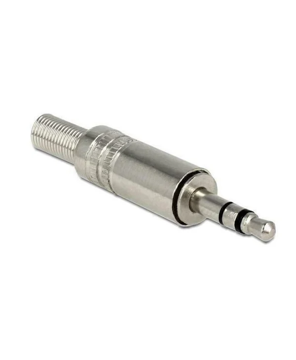 DeLock Βύσμα 3.5mm Jack male Ασημί 65532