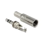 DeLock Βύσμα 3.5mm Jack male Ασημί 65532 - Image 2