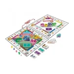 Επιτραπέζιο Παιχνίδι Monopoly Junior Square 2 Σε 1 για 2-4 Παίκτες 4+ Ετών Hasbro G1856 - Image 6