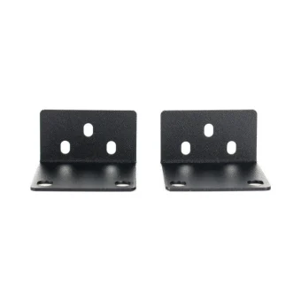 Hikvision 1U380 Βάση για Κάμερες Συστημάτων CCTV Black Pallet Ears Μαύρο 19Z1U380MountingBracket