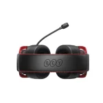 QCY Heroad VT200 Over Ear Gaming Headset με σύνδεση Bluetooth / USB QCY-H8GM Black Red - Image 3
