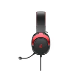QCY Heroad VT200 Over Ear Gaming Headset με σύνδεση Bluetooth / USB QCY-H8GM Black Red - Image 4