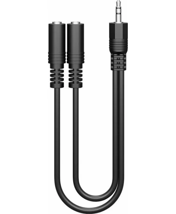 Goobay Μετατροπέας 3.5mm male σε 3.5mm 2x female 1τμχ 50464