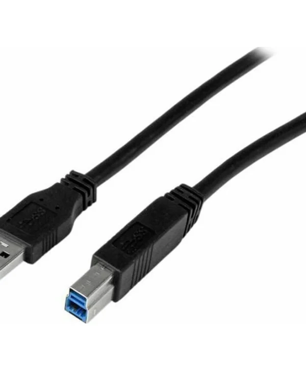 StarTech USB 2.0 Cable USB-A male - USB-B male Μαύρο 1m (USB3CAB1M)