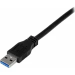 StarTech USB 2.0 Cable USB-A male - USB-B male Μαύρο 1m (USB3CAB1M) - Image 3