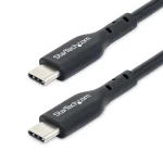 StarTech USB 2.0 Cable USB-C male - USB-C 60W PD Μαύρο 3m USB2CC3MBKE