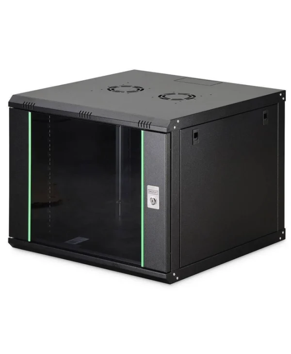 Digitus Επιτοίχια Καμπίνα Rack 19U 60x60cm Μαύρο DN-37107