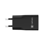 Natec Φορτιστής Χωρίς Καλώδιο GaN με Θύρα USB-A και Θύρα USB-C 20W Power Delivery Μαύρος (NUC-2377) - Image 6
