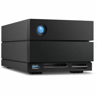 Lacie 2big Dock Thunderbolt 3 / USB 3.1 Εξωτερικός HDD 20TB Multi-Bay Μαύρο STLG20000400
