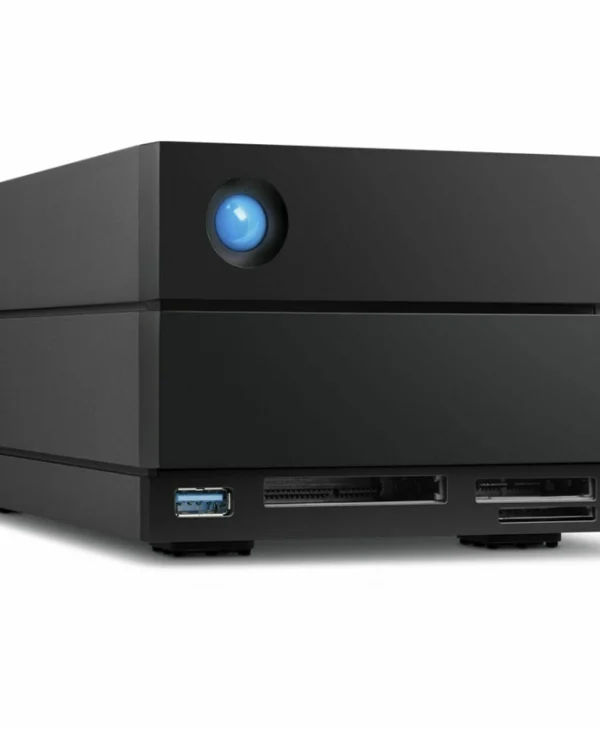 Lacie 2big Dock Thunderbolt 3 / USB 3.1 Εξωτερικός HDD 20TB Multi-Bay Μαύρο STLG20000400