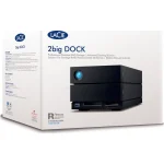 Lacie 2big Dock Thunderbolt 3 / USB 3.1 Εξωτερικός HDD 20TB Multi-Bay Μαύρο STLG20000400 - Image 5