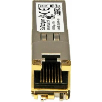 StarTech Cisco Meraki MA-SFP-1GB-TX Compatible SFP Module - 1000BASE-T - SFP to RJ45 Cat6/Cat5e - 10/100/1000 Mbps - RJ-45 100m - Cisco Meraki MS225, MX400, MS250 MASFP1GBTXST