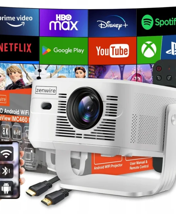 Zenwire PrimeView IMC460 Pro Mini Projector LCD