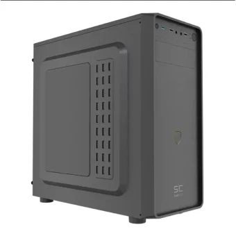 Supercase 185-G2 Midi Tower Κουτί Υπολογιστή Μαύρο B-6905290206849