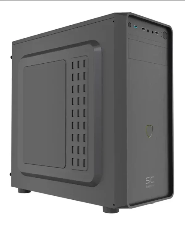 Supercase 185-G2 Midi Tower Κουτί Υπολογιστή Μαύρο B-6905290206849