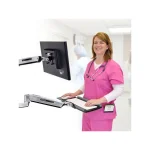 Ergotron LX Επιτοίχια Βάση Πληκτρολογίου με Βραχίονα Ασημί 45-354-026 - Image 4