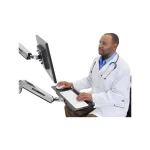 Ergotron LX Επιτοίχια Βάση Πληκτρολογίου με Βραχίονα Ασημί 45-354-026 - Image 5
