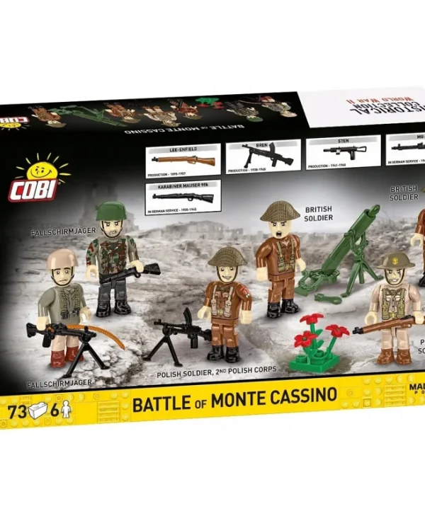 Cobi Τουβλάκια Blocks Battle of Monte Cassino για 6+ Ετών 73τμχ COBI-2063