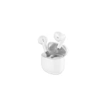 Audeeo Orbiter II Earbud Bluetooth Handsfree Ακουστικά με Θήκη Φόρτισης Λευκά AOORBIT2-W