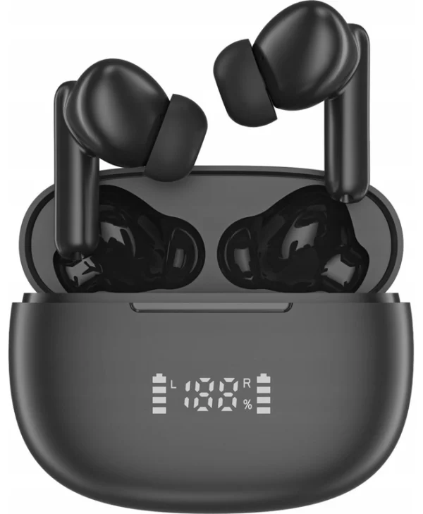 Audeeo Navigator A25i In-ear Bluetooth Handsfree Ακουστικά με Θήκη Φόρτισης Μαύρα AONAVIG