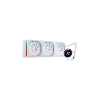 Thermaltake TH-360 Υδρόψυξη AIO CPU με 3 Ανεμιστήρες 120mm Λευκή WASE-969