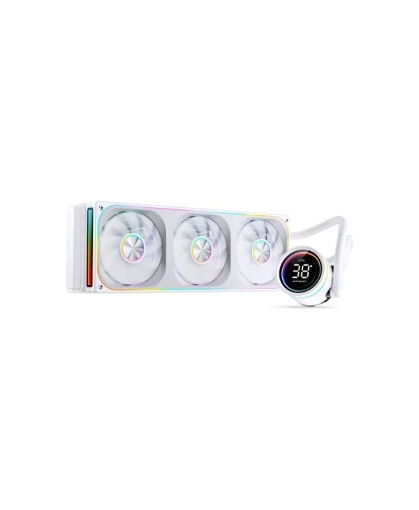 Thermaltake TH-360 Υδρόψυξη AIO CPU με 3 Ανεμιστήρες 120mm Λευκή WASE-969
