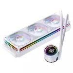 Thermaltake TH-360 Υδρόψυξη AIO CPU με 3 Ανεμιστήρες 120mm Λευκή WASE-969 - Image 2