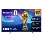 Hisense Smart Τηλεόραση 65" 4K UHD LED A6S HDR (2026) 65A6S