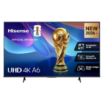 Hisense Smart Τηλεόραση 65" 4K UHD LED A6S HDR (2026) 65A6S