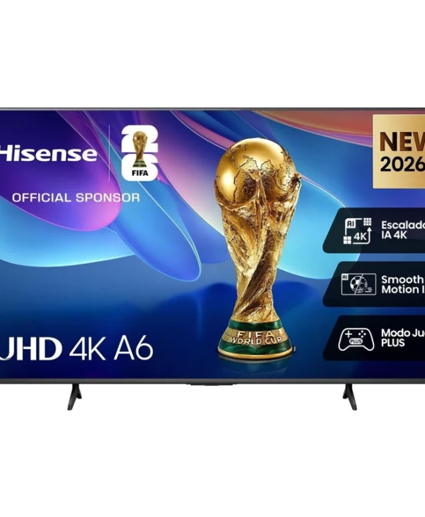 Hisense Smart Τηλεόραση 65" 4K UHD LED A6S HDR (2026) 65A6S